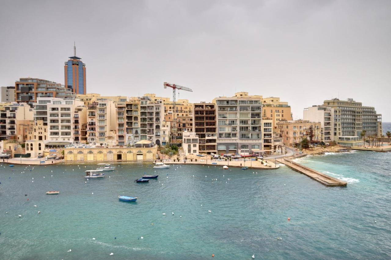 Morina Court - St Julians Seaside Bliss Apartments And Penthouse By Shortletsmalta San Ġiljan Exterior foto
